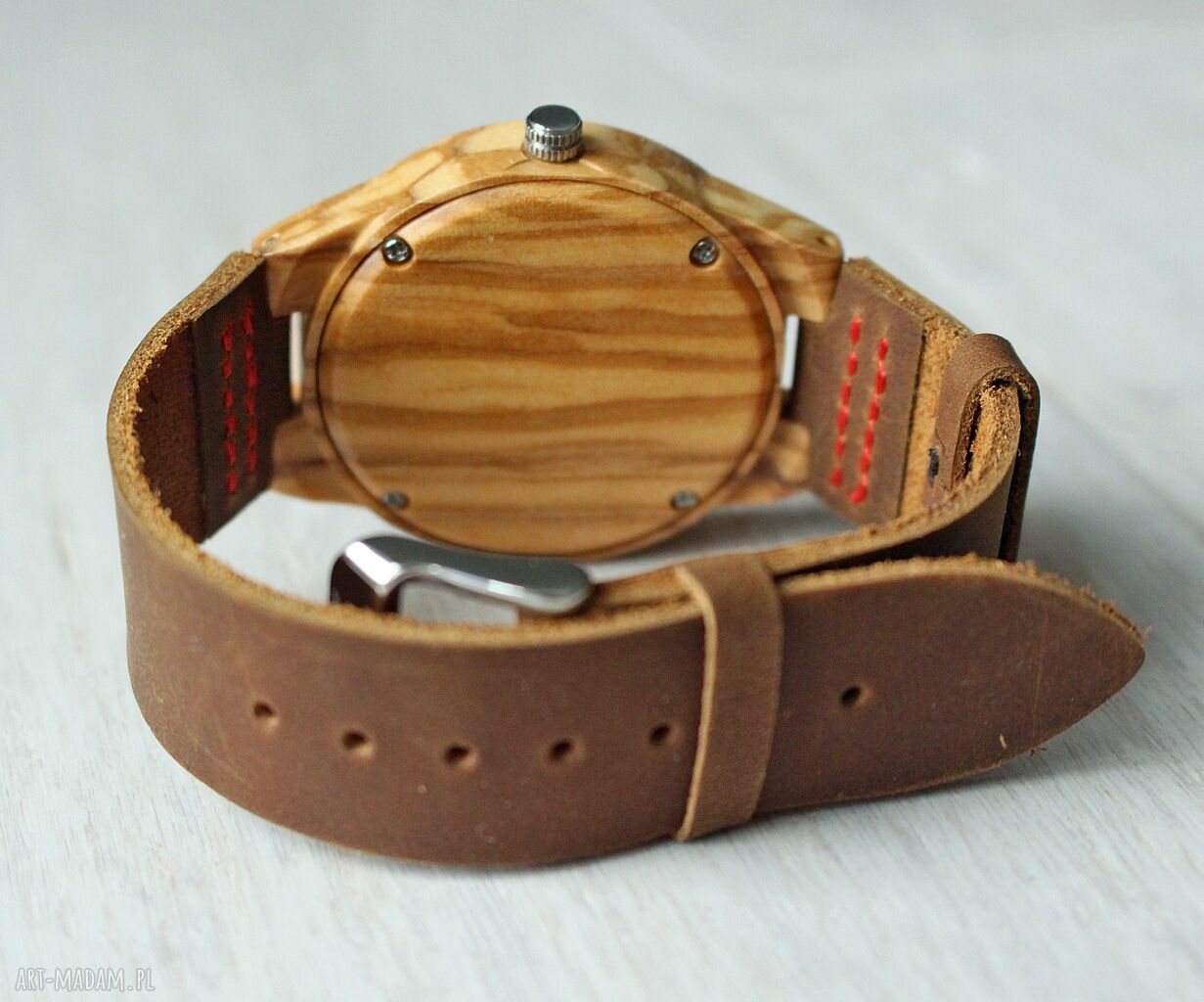 Damski drewniany zegarek LINNET