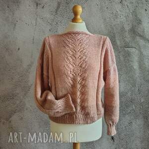 damski sweter pink