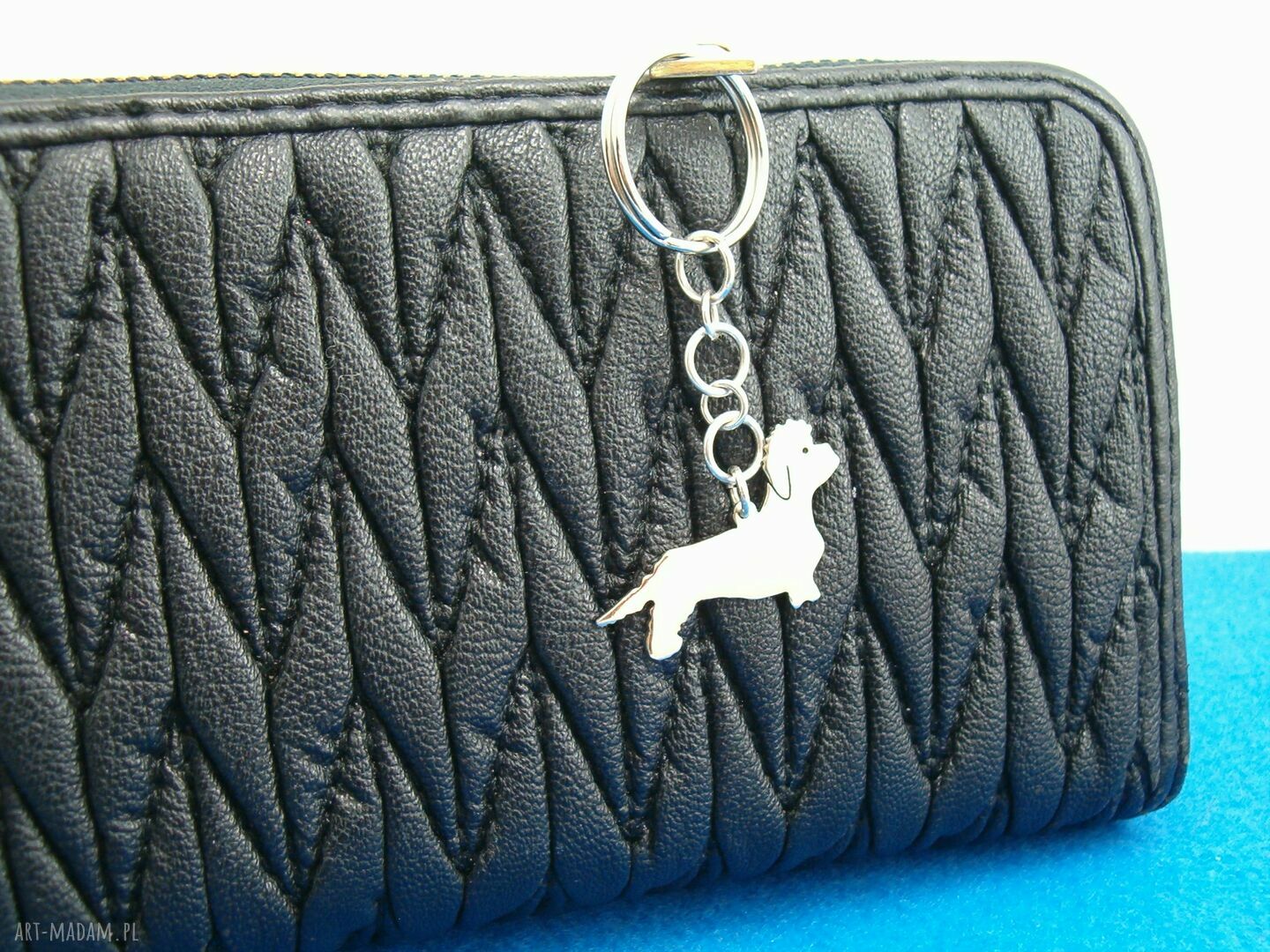 Brelok Dandie Dinmont Terrier srebro 925 (nr 69)