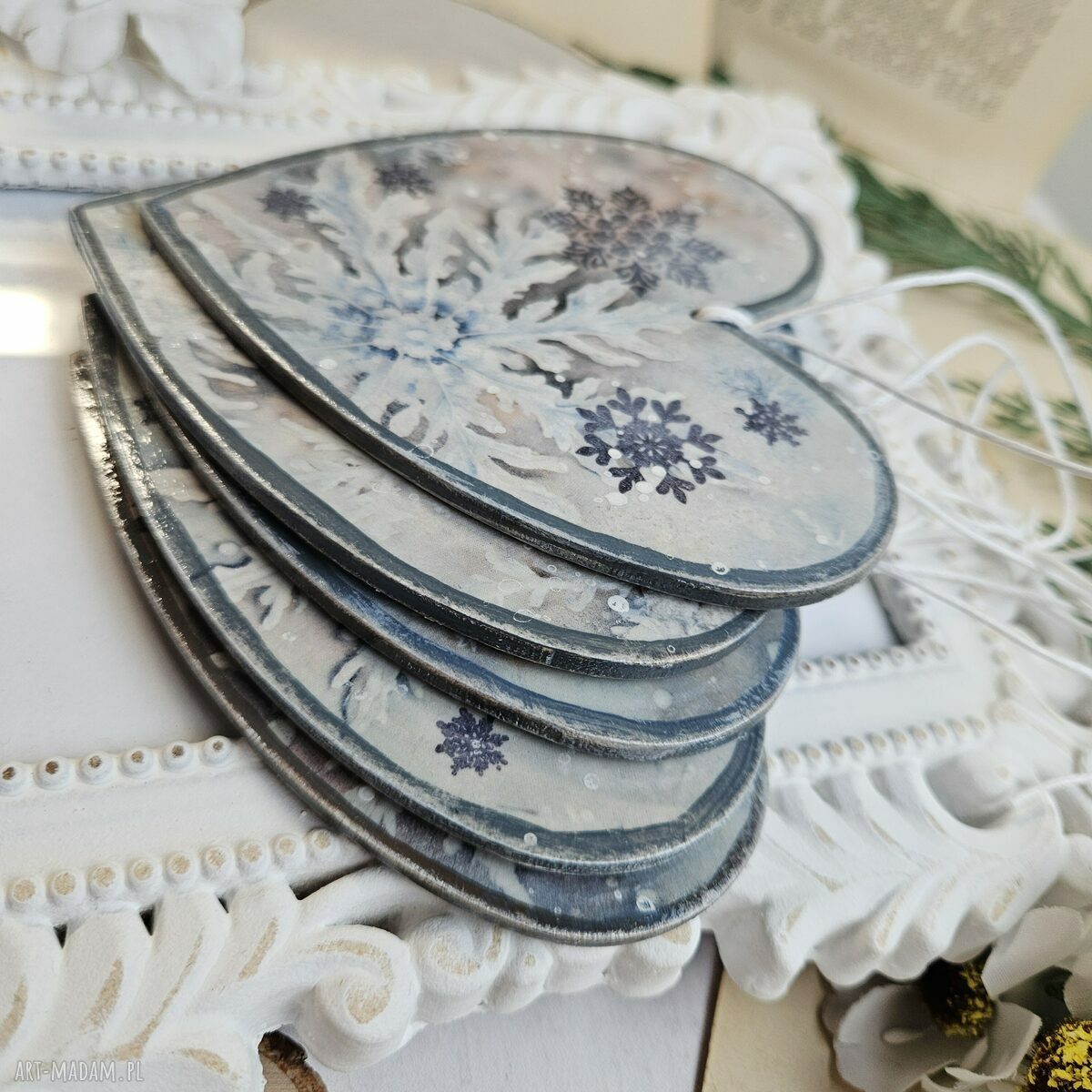 upominek na święta: Zimowe dekoracje ręcznie zrobione