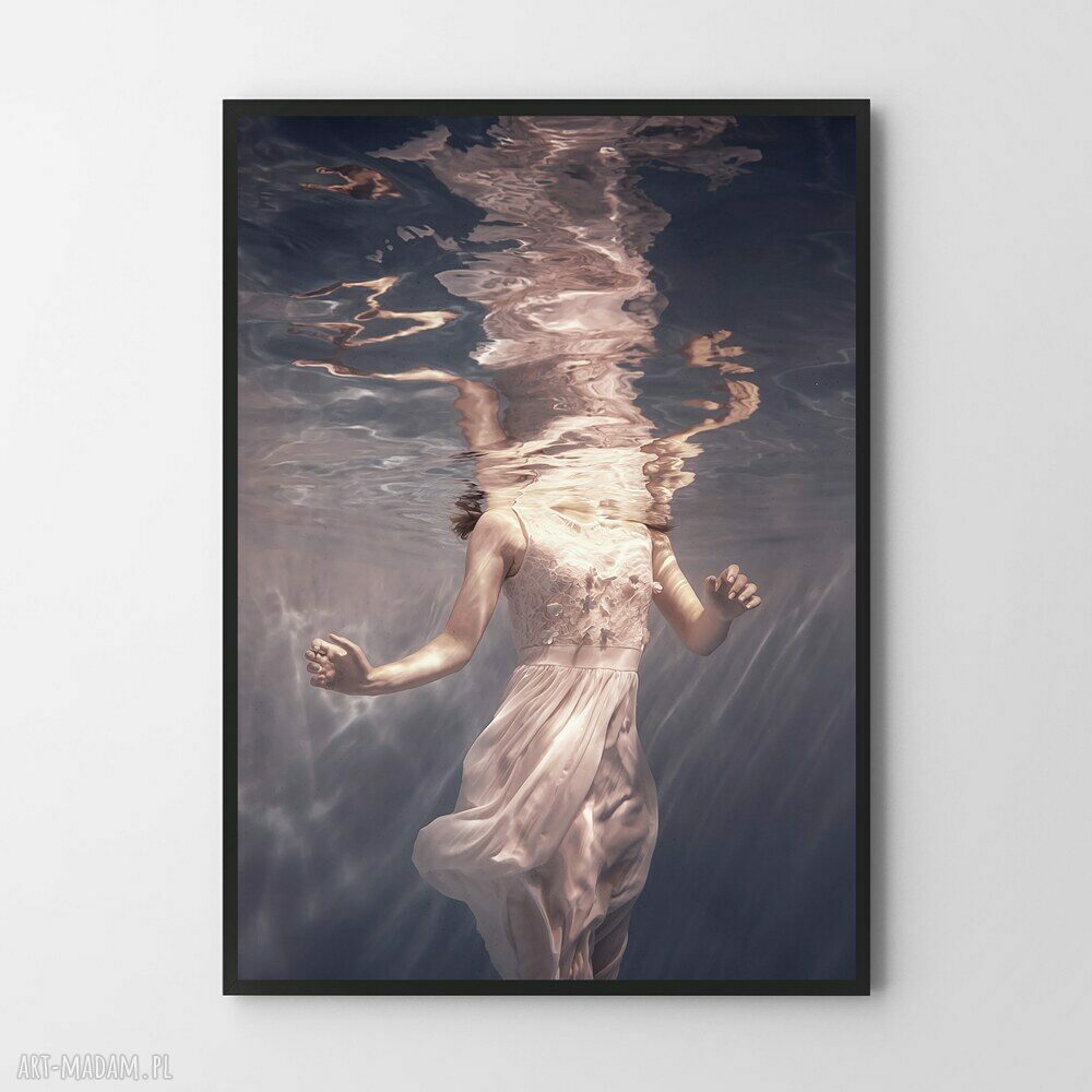 Deep Water - plakat 40x50 cm do salonu i sypialni