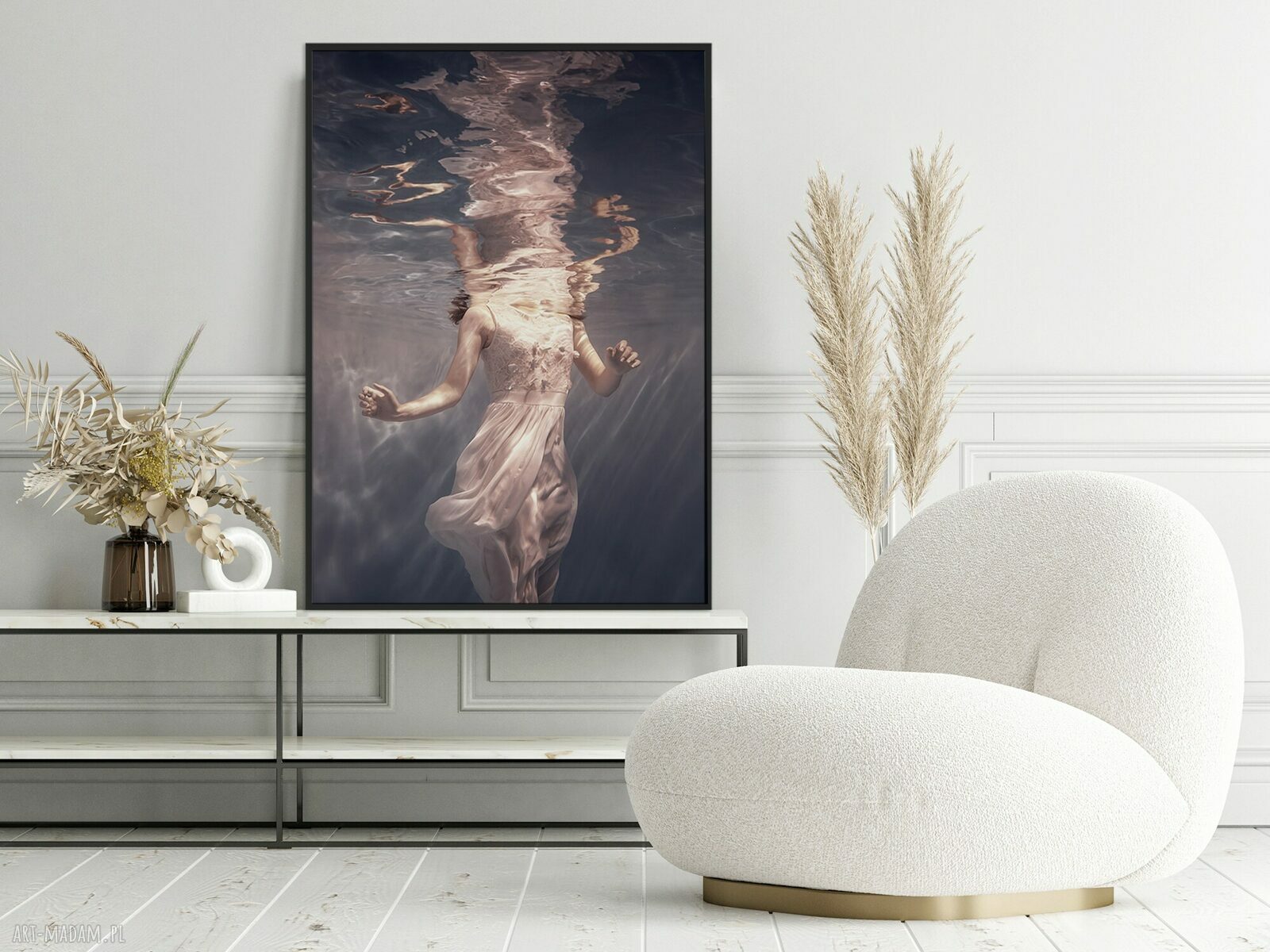 Deep Water - plakat 40x50 cm do salonu i sypialni