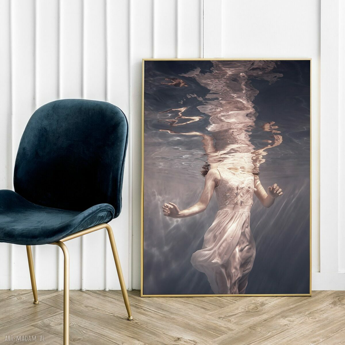 Deep Water - plakat 30x40 cm portret