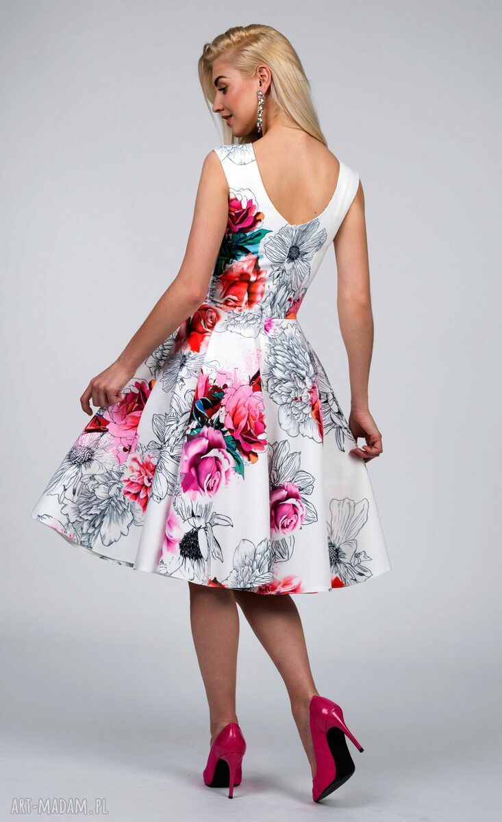 Sukienka SCARLETT Midi Delicja Ręcznie zrobione