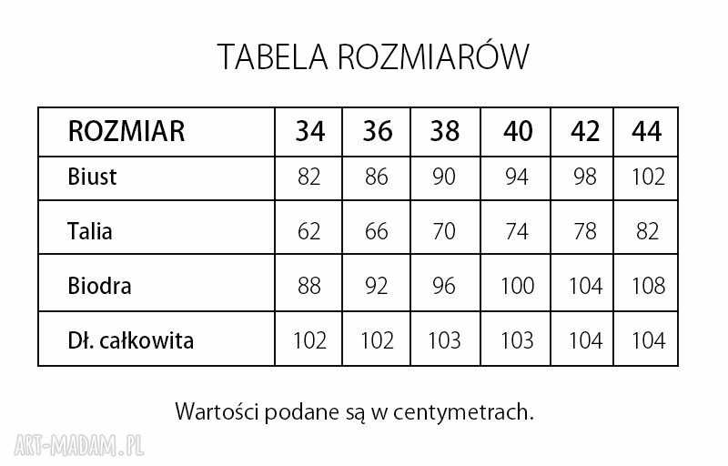 Sukienka DARIA 3/4 Midi Josefina (podkład złoty) HandMade