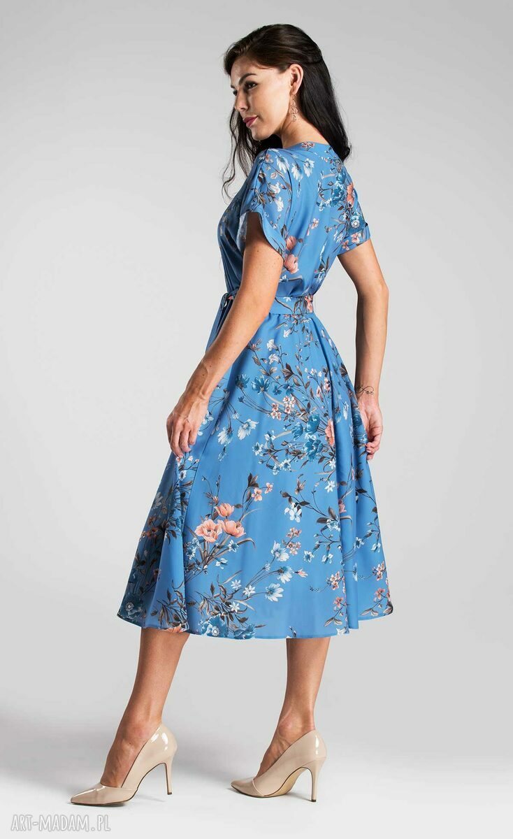 Sukienka SALY Total Midi Natalie Handmade