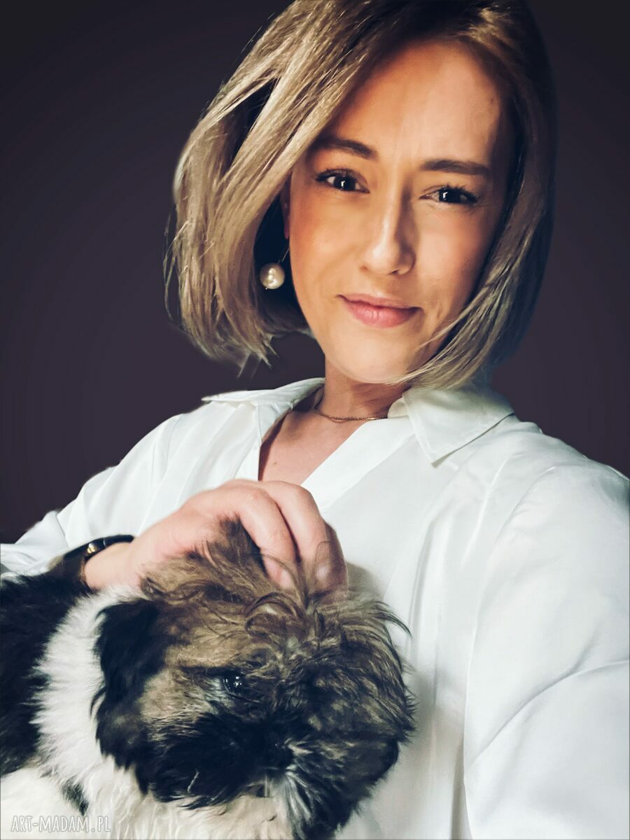 Kolczyki Delfina z kremowymi perłami - eleganckie sztyfty
