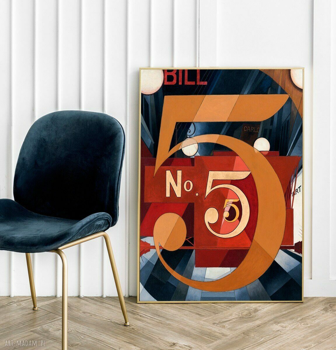Demuth 5 30x40 cm - plakat nowoczesna grafika