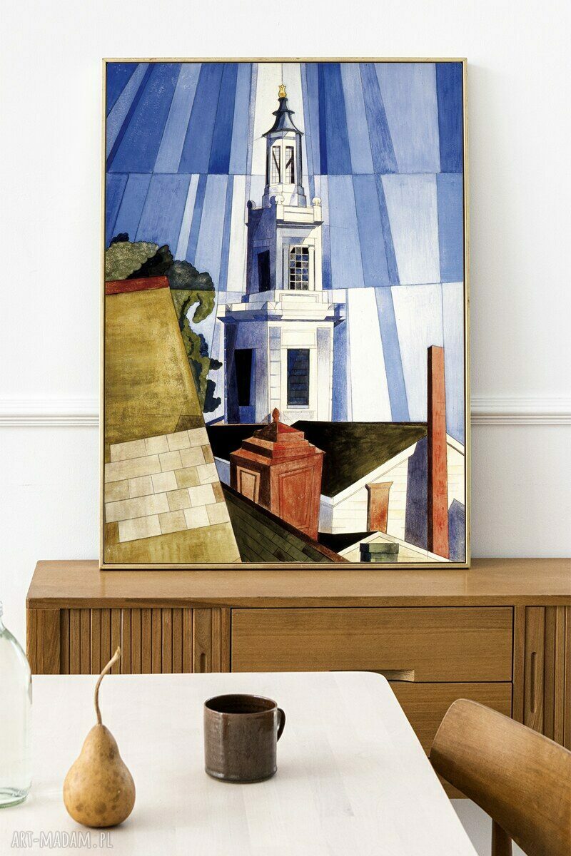 Demuth - plakat Blue Industrial 30x40 cm (bez ramy)