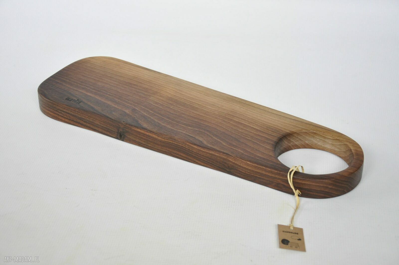 Orzechowa deska pod gorące 49 cm - do serwowania i krojenia