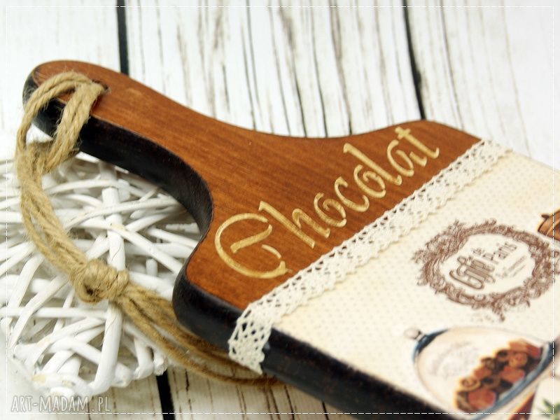Deska ozdobna do kuchni „Chocolat” DR21