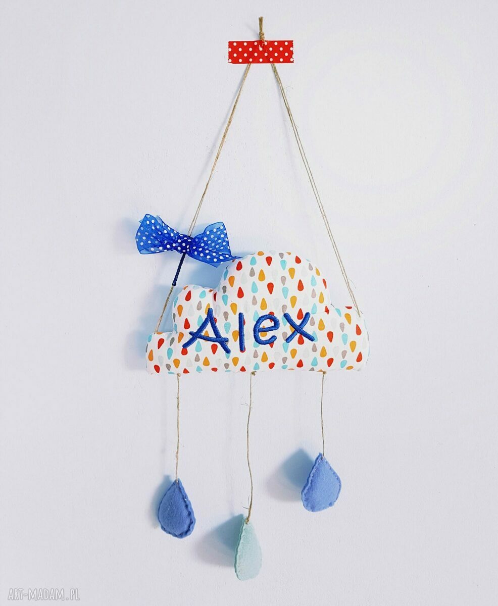 deszczowa chmurka Alex Handmade