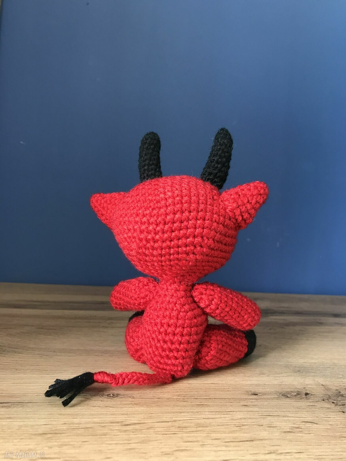 Wesoły diabełek - maskotka handmade dla dziecka