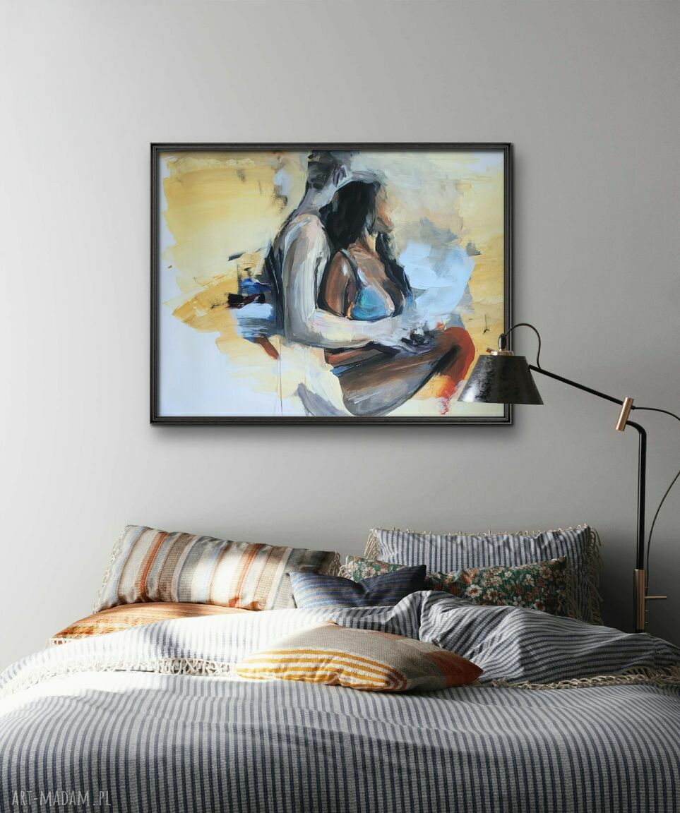 Different Same - inkografia 60x87 cm - plakat kochankowie do sypialni