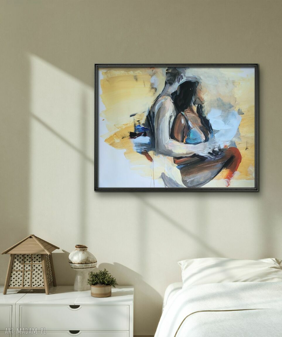 Different Same - inkografia 60x87 cm - plakat kochankowie do sypialni
