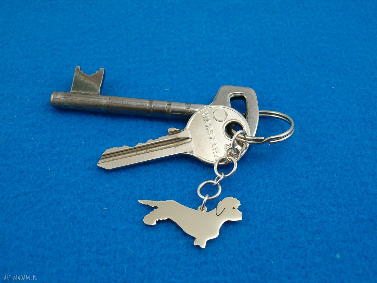 Brelok Dandie Dinmont Terrier srebro 925 (nr 69)