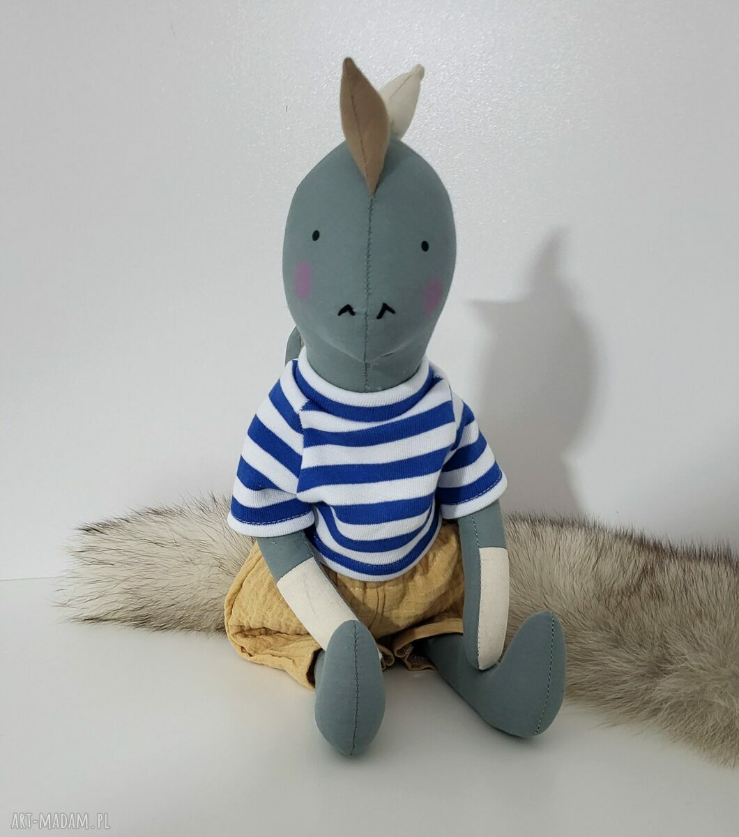 Dinozaur do zabawy i przytulania z personalizacją