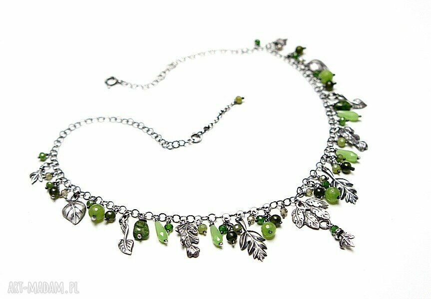 naszyjniki: Bluszcz vol. 2 /01 2024/ naszyjnik Ręczne wykonanie