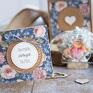 różowe scrapbooking kartki anioł aniołek dobrych słów