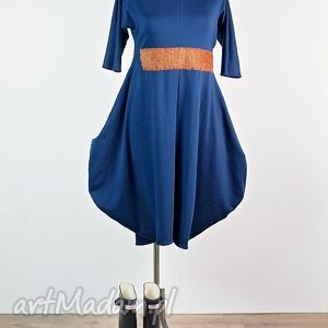 niebo nad marokiem-sukienka - niebieskie sukienki