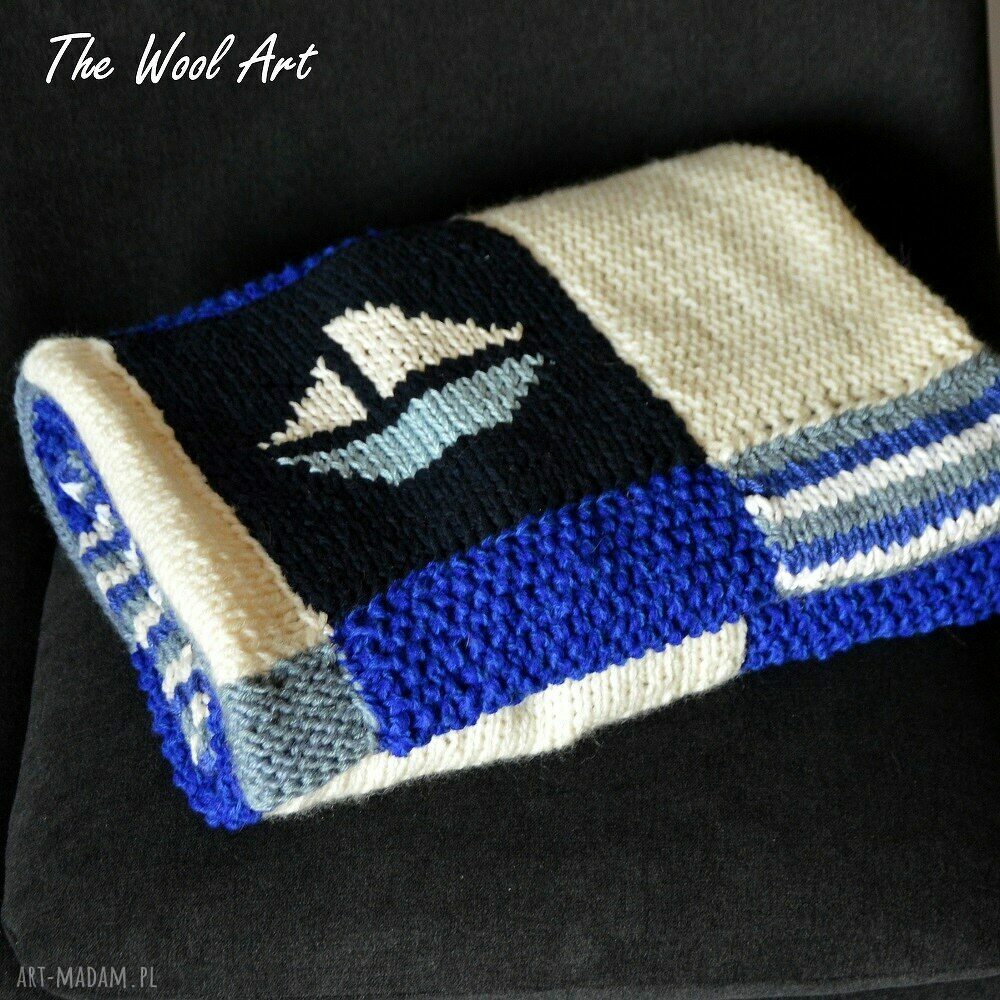 koce i narzuty: pled zamówienie Pani Małgosia handmade