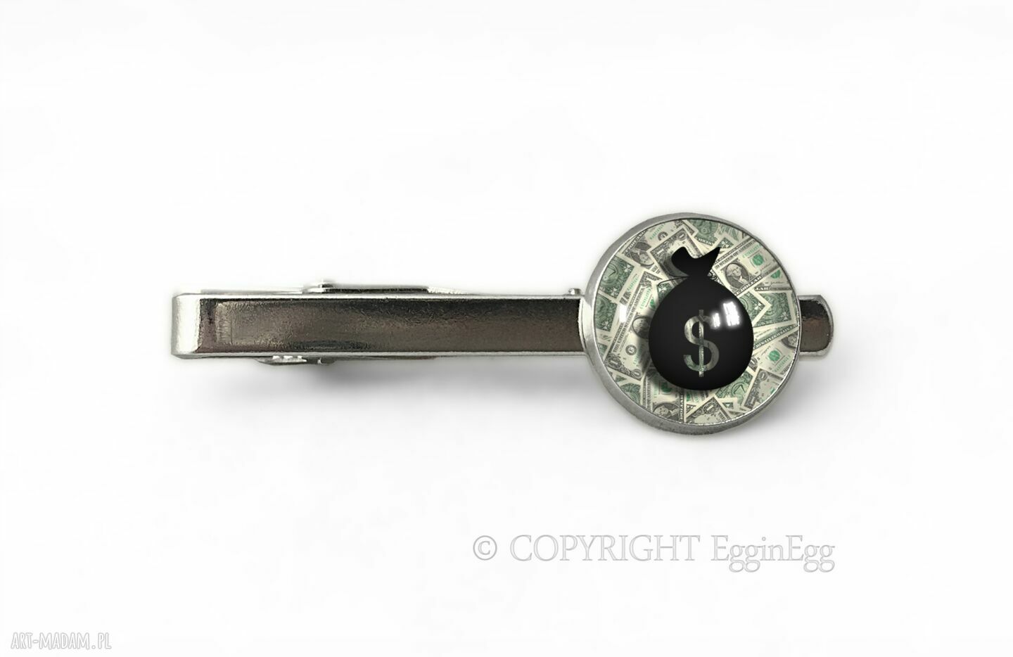 Dolary spinka krawata sakiewka pieniądze prezent ręcznie robiona