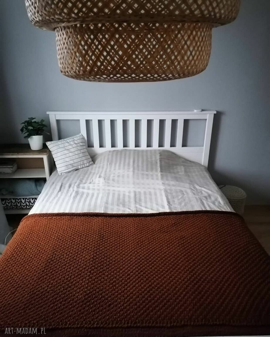 koce i narzuty: Pledy 115 x 200 cm Hand Made