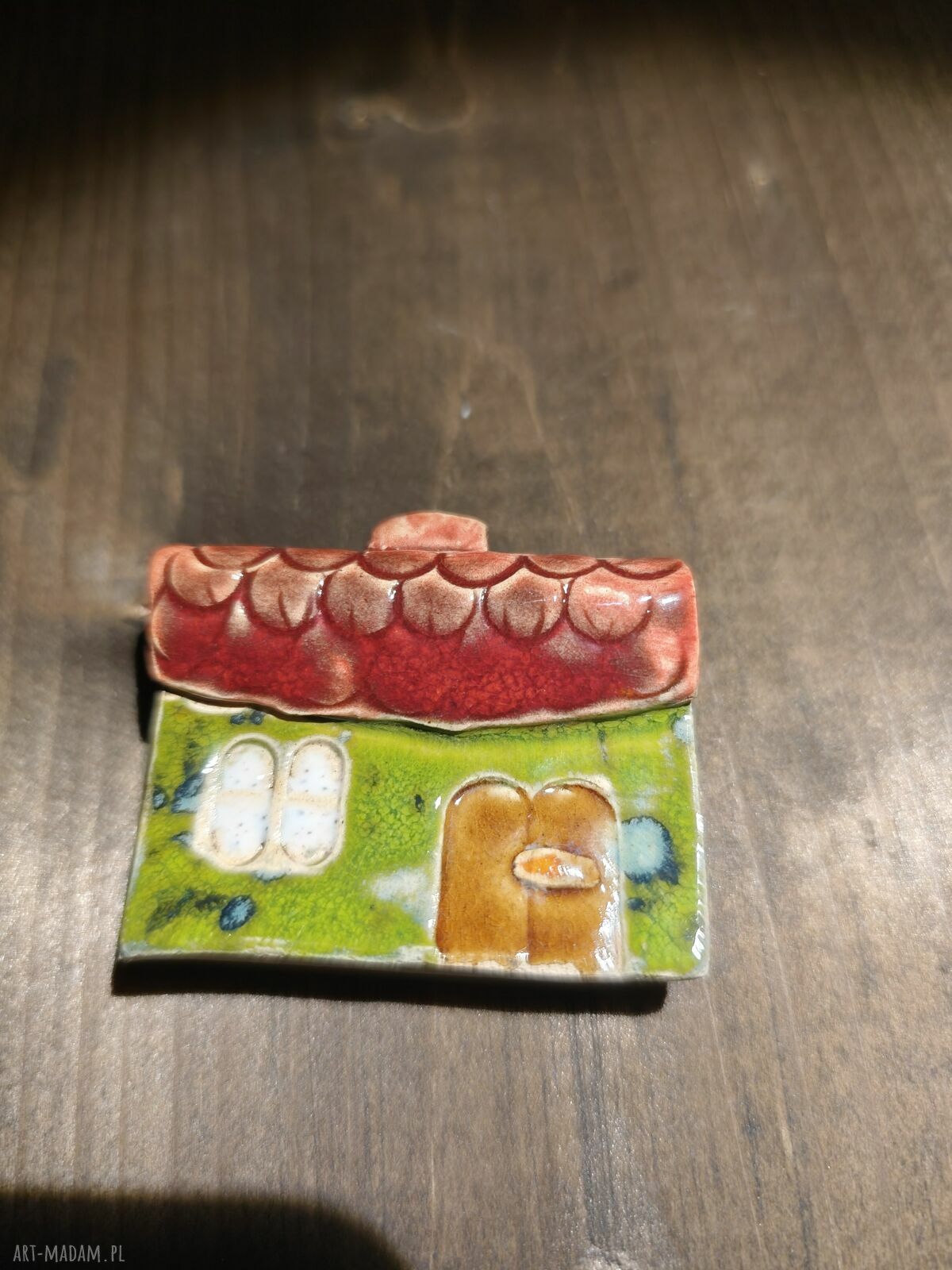 Domek ceramiczny na magnes - Wolna Chwila
