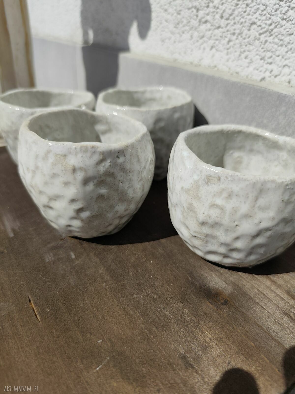 Osłonka ceramiczna do doniczki - ręcznie szkliwiona donica