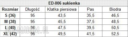 Dopasowana sukienka malinowa odcięta w pasie - Ella Dora 006