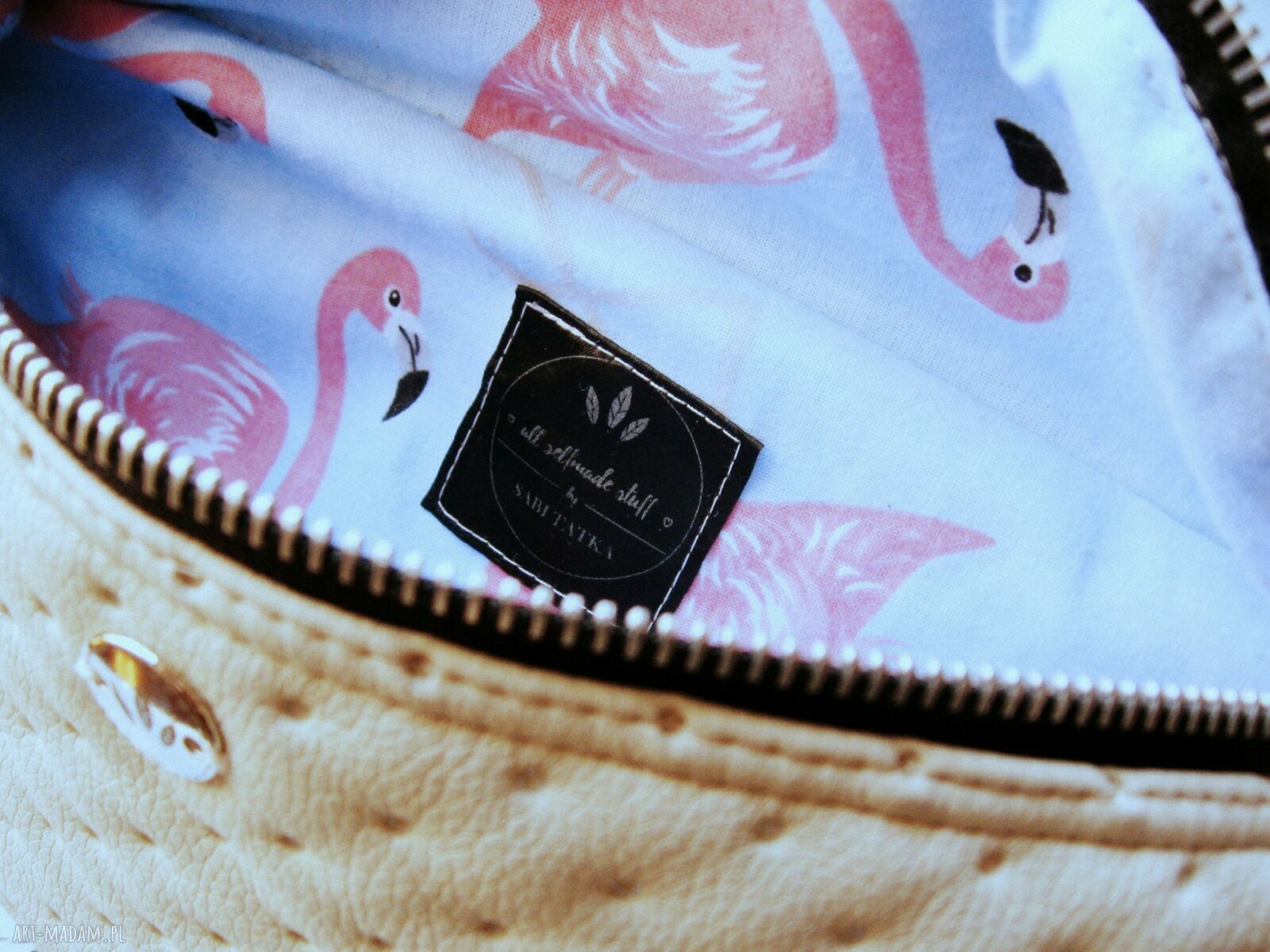 Dots Flamingo nerka /saszetka