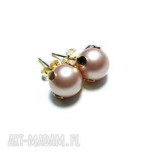 dots - pearls beige alloys collection - sztyfty