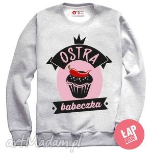 bluza ostra babeczka - czarne bluzy