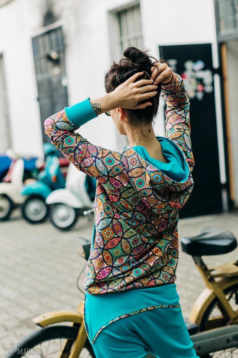Dres damski Ciao Bella - bluza z kapturem i spodnie baggy