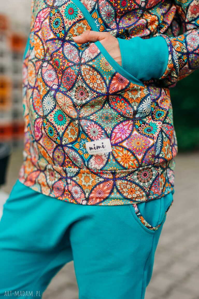 Dres damski Ciao Bella - bluza z kapturem i spodnie baggy