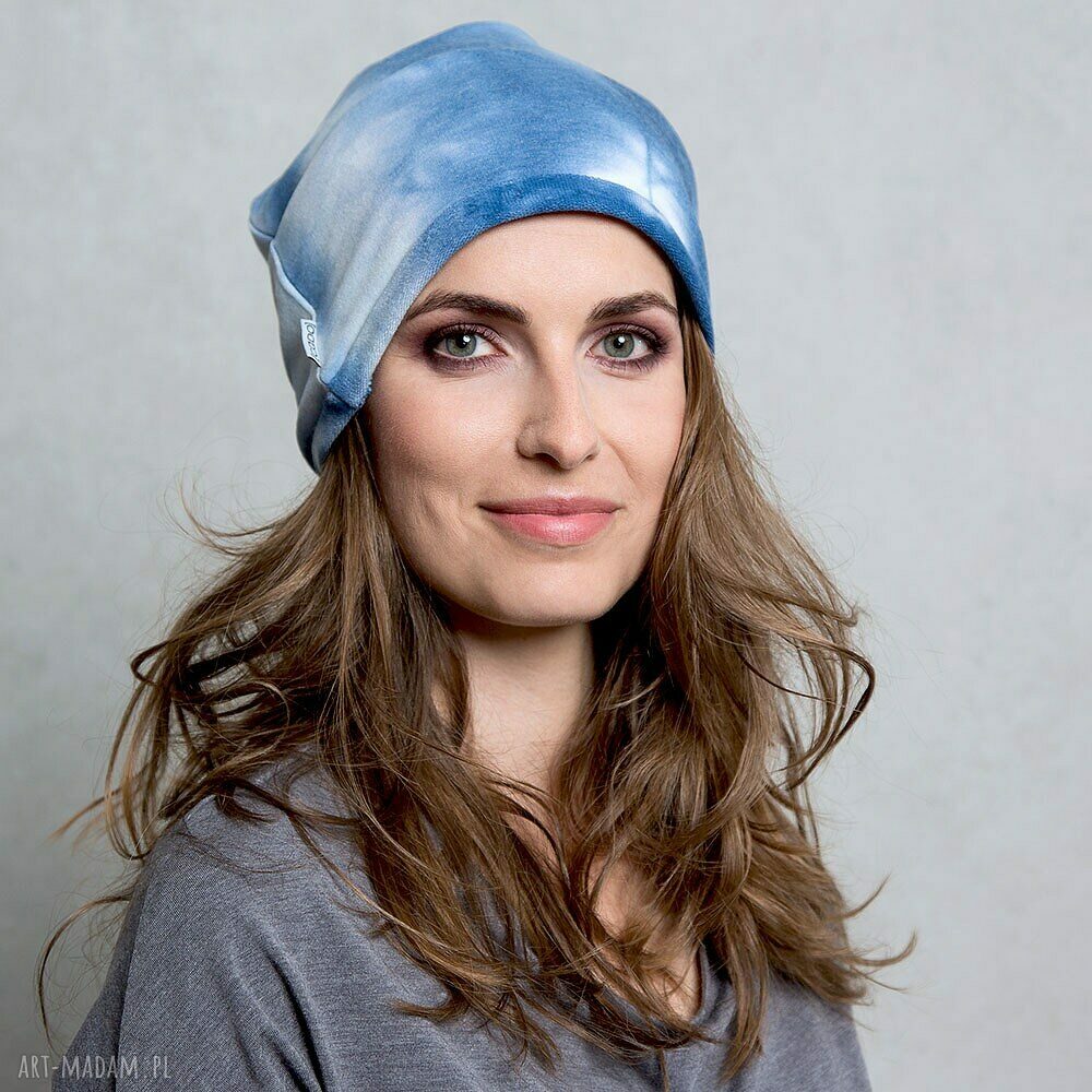 Dresowa Czapka Beanie DENIM