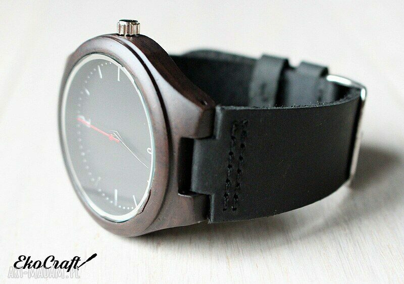 Drewniany zegarek EBONY CLASSIC