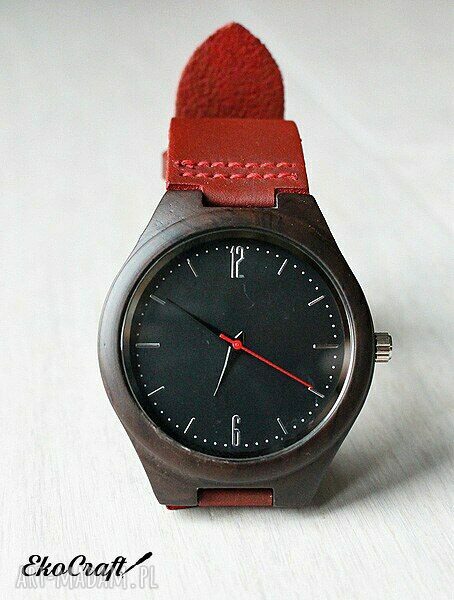 Drewniany zegarek EBONY CLASSIC