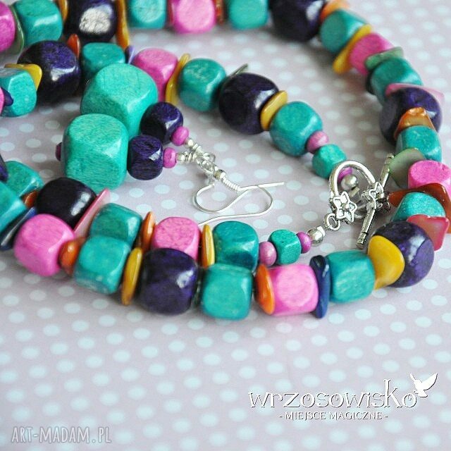 Komplet w kolorze handmade
