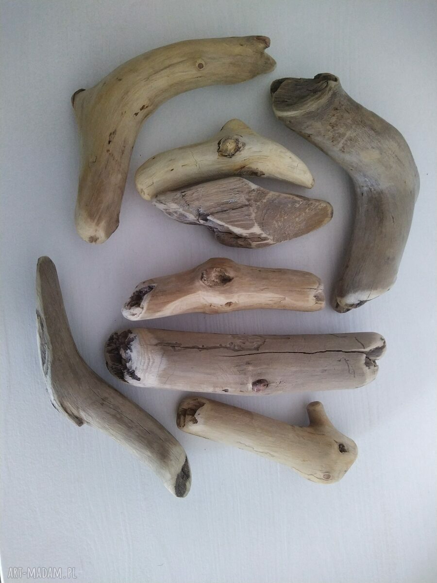 Ozdoba morska Drift wood - naturalne patyki 10-15 cm (8 szt.)