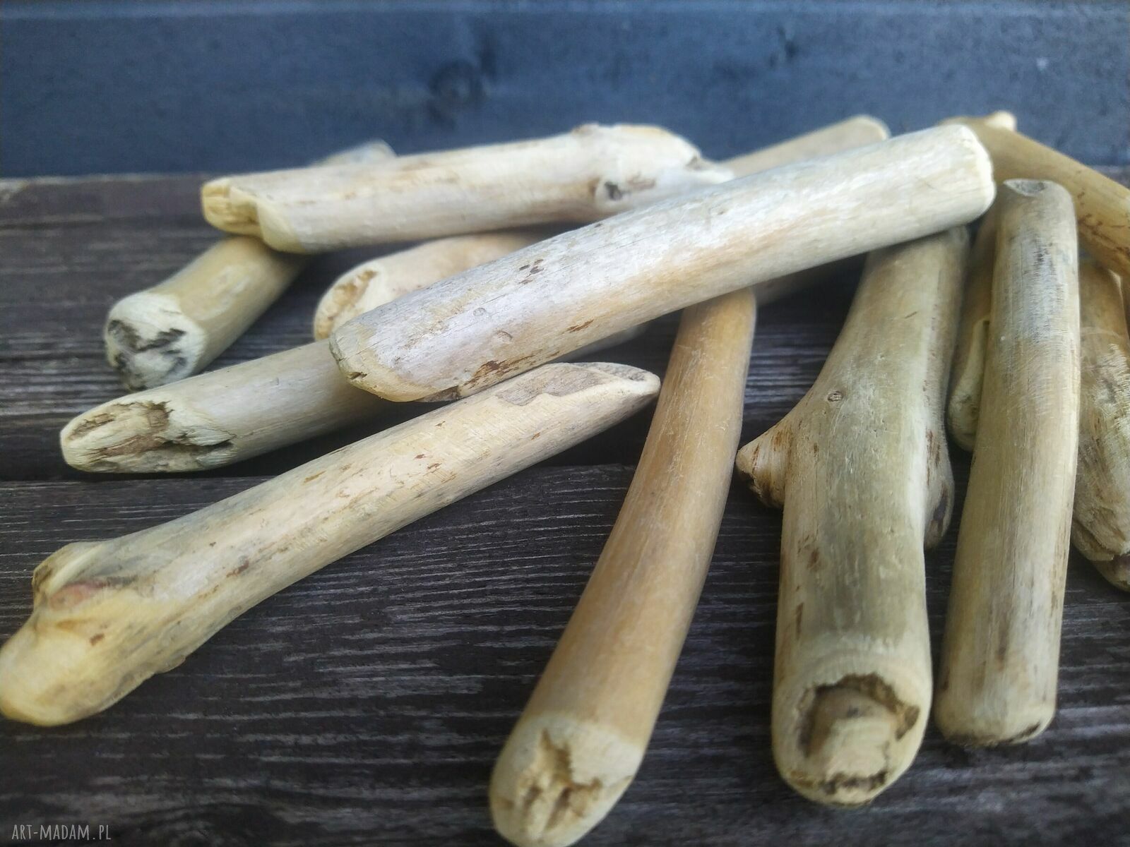 Drift wood - morska ozdoba z patyczków z plaży (zestaw 20 szt.)