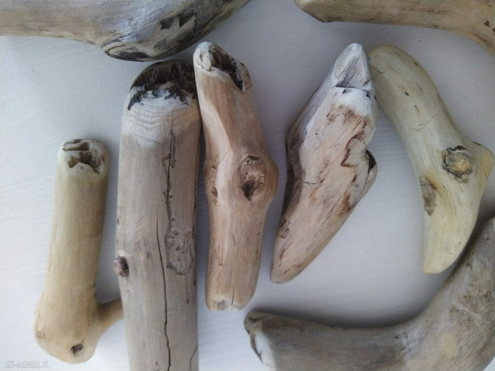 Ozdoba morska Drift wood - naturalne patyki 10-15 cm (8 szt.)