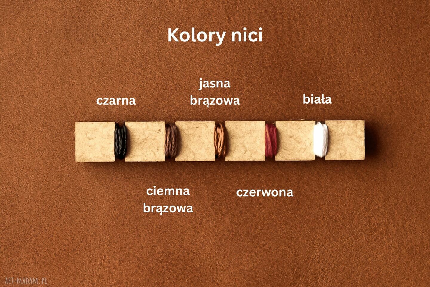 Skórzany brelok do Apple AirTag - jasny brąz ze skóry Koala, personalizowany
