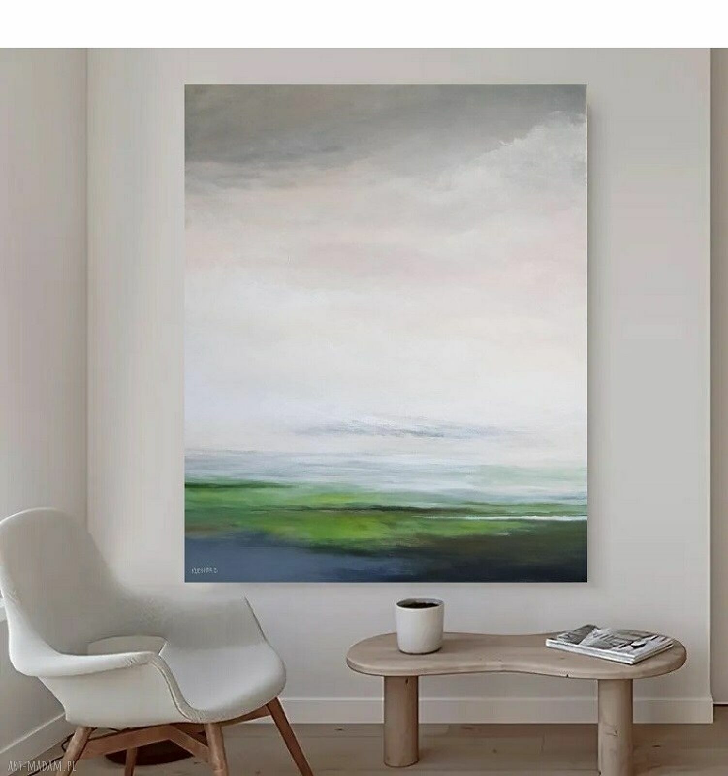 Droga do Zapomnienia - obraz akrylowy 100x80 cm na płótnie