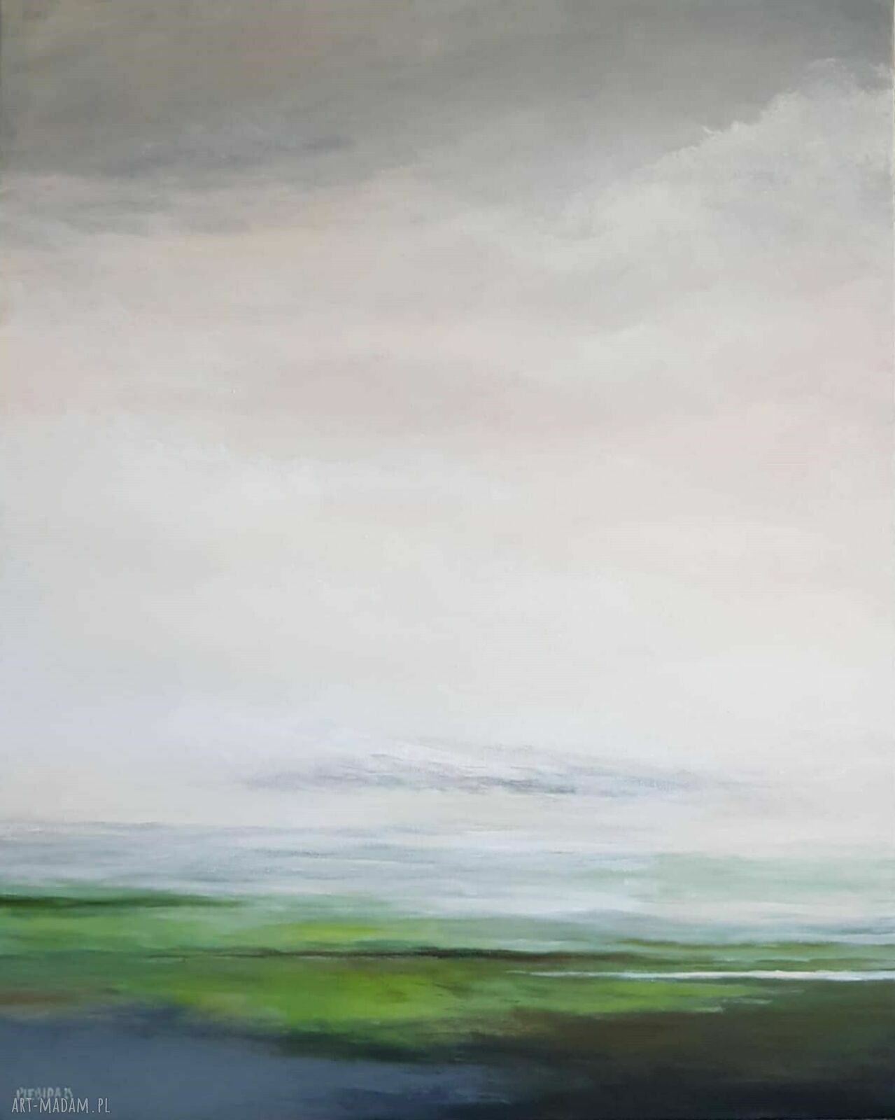 Droga do zapomnienia - obraz akrylowy na płótnie 100x80 cm