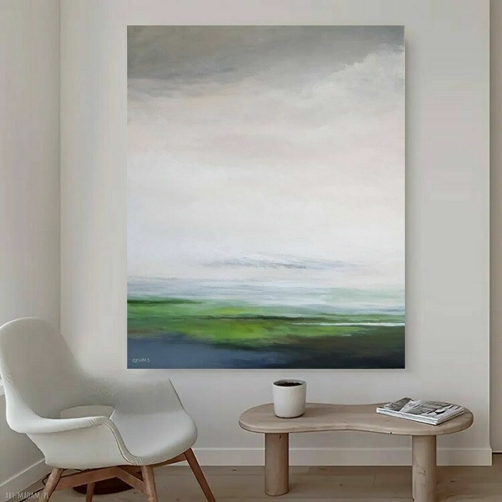 Droga do zapomnienia - obraz akrylowy na płótnie 100x80 cm