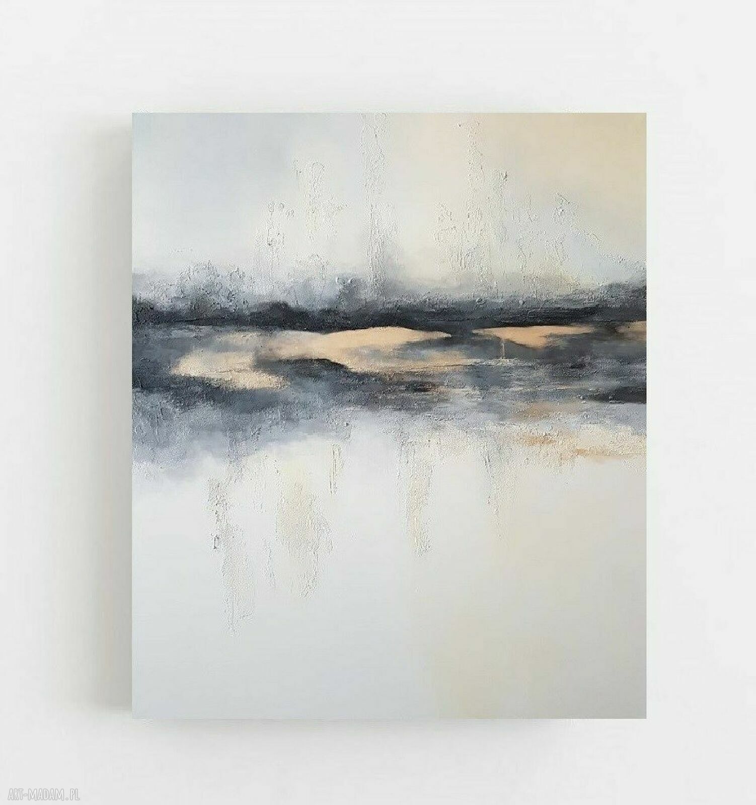 Drugi brzeg - nowoczesny obraz akrylowy 120x100 cm