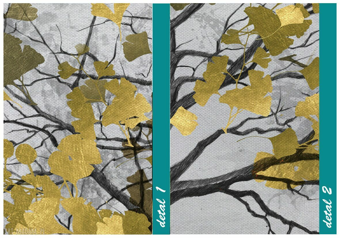 Obraz na płótnie - Pejzaż drzewo w beżach 147x60 cm