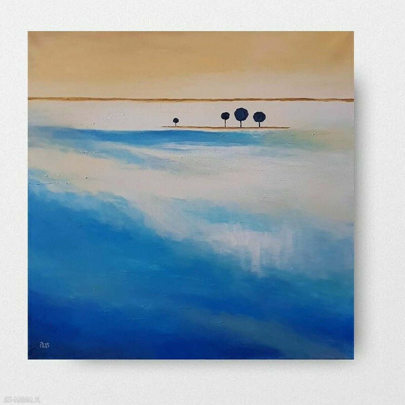 Obraz akrylowy „Drzewa” 60x60 cm - gotowy do powieszenia