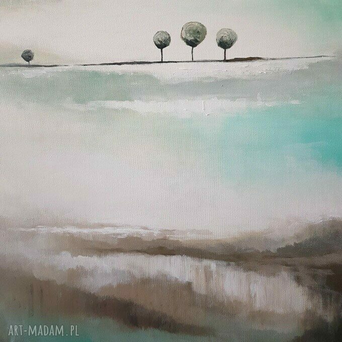 Obraz akrylowy „Drzewa” 80x60 cm - gotowy do zawieszenia